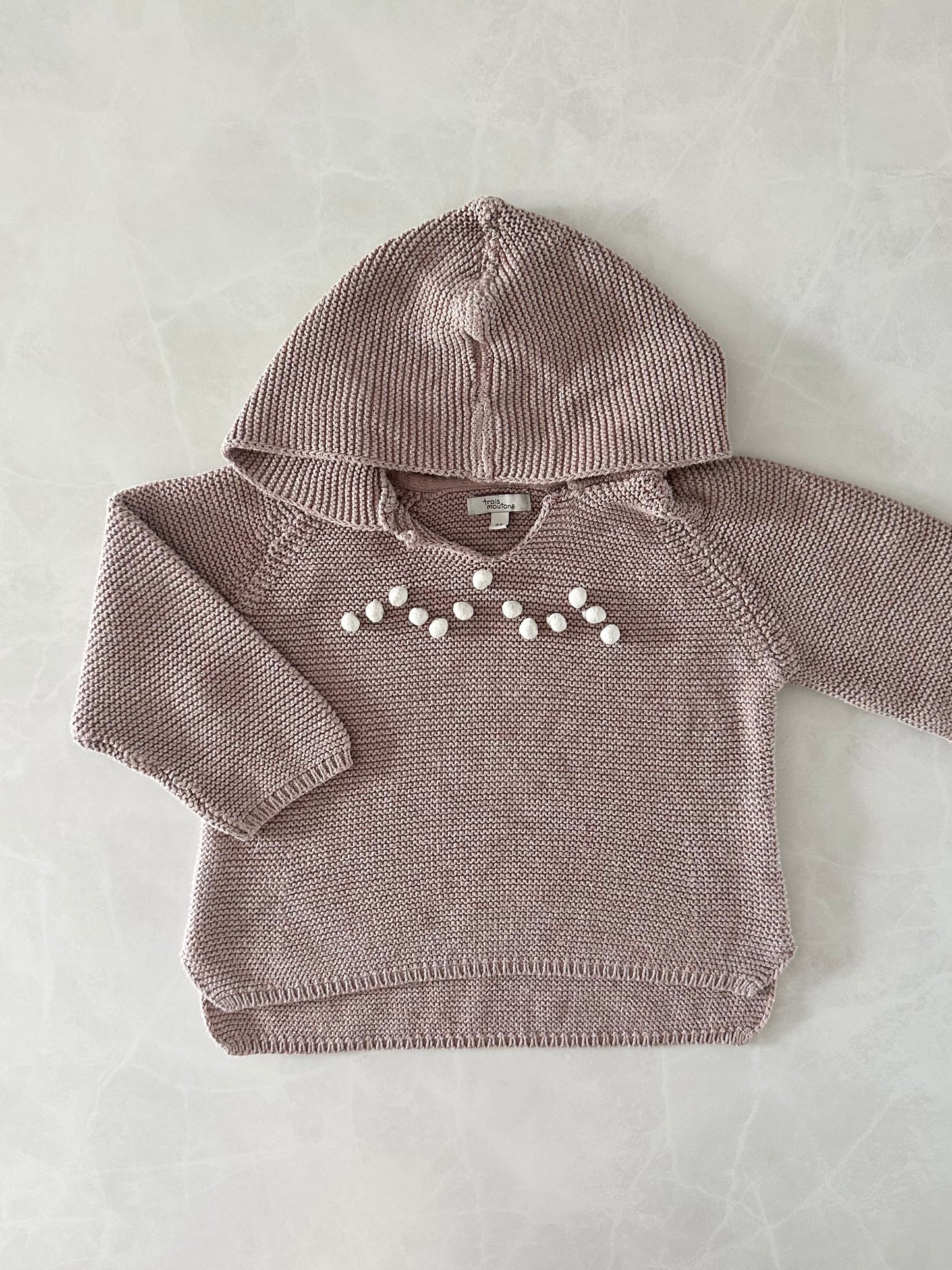 Haut en mailles - Trois Moutons - 2T