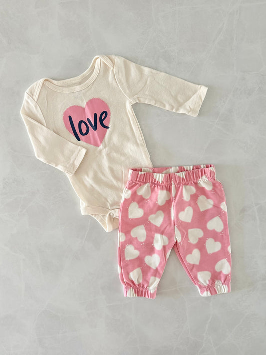 Ensemble 2 mcx - Joe Fresh - 0-3 mois