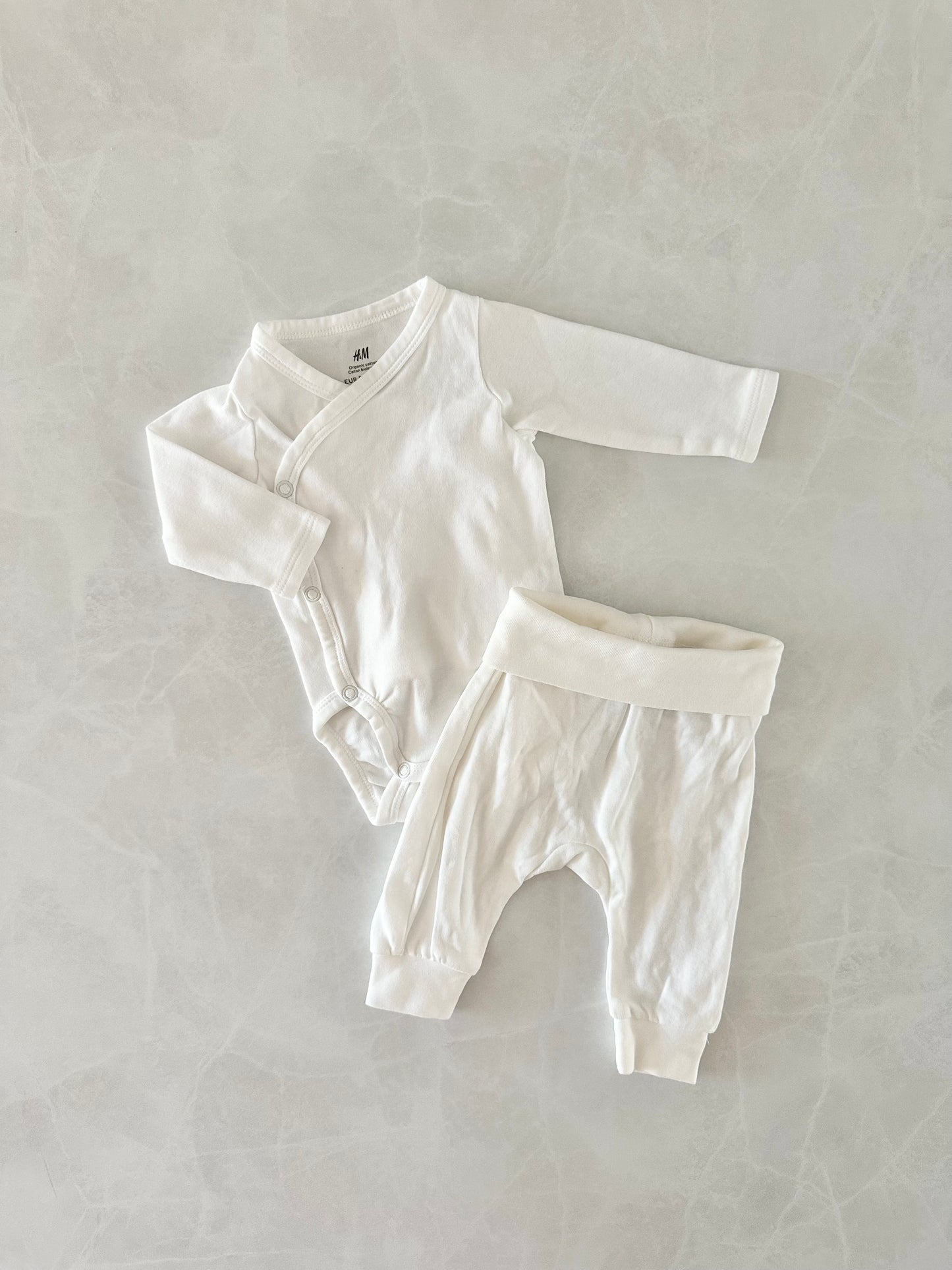 Ensemble 2 mcx - H&M - 1-2 mois
