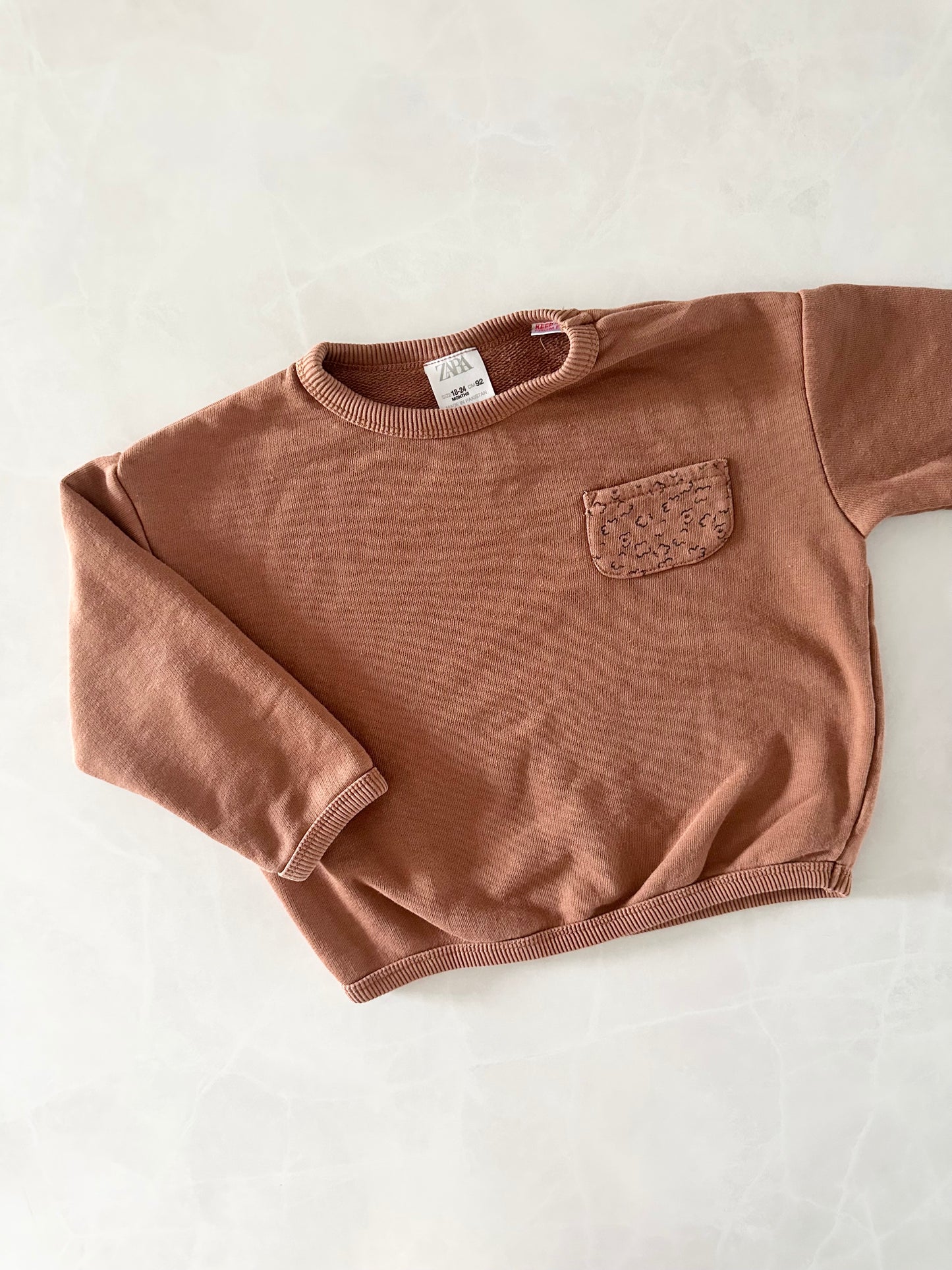 Crewneck - Zara - 18-24 mois