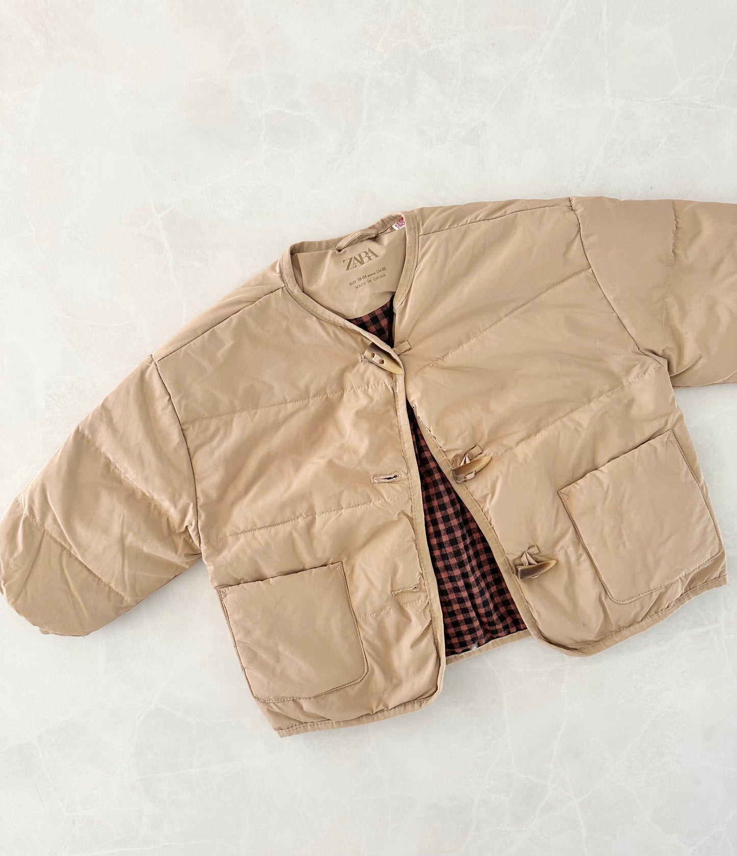 Manteau mi-saison - Zara - 18-24 mois (fait grand)