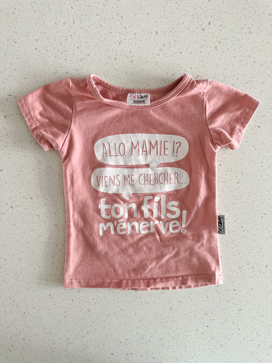 T-shirt - Be Love - 18-24 mois