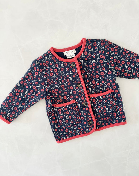 NEUF - Veste matelassée - First’s by Petit Lem - 3-6 mois
