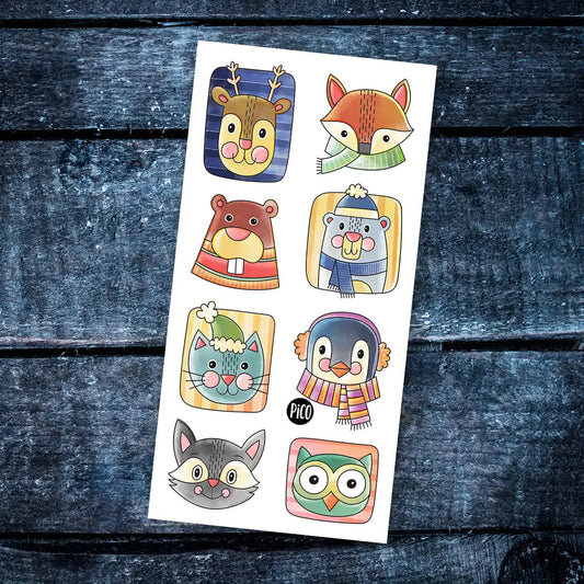 Pico Tatoo - Les animaux hivernaux