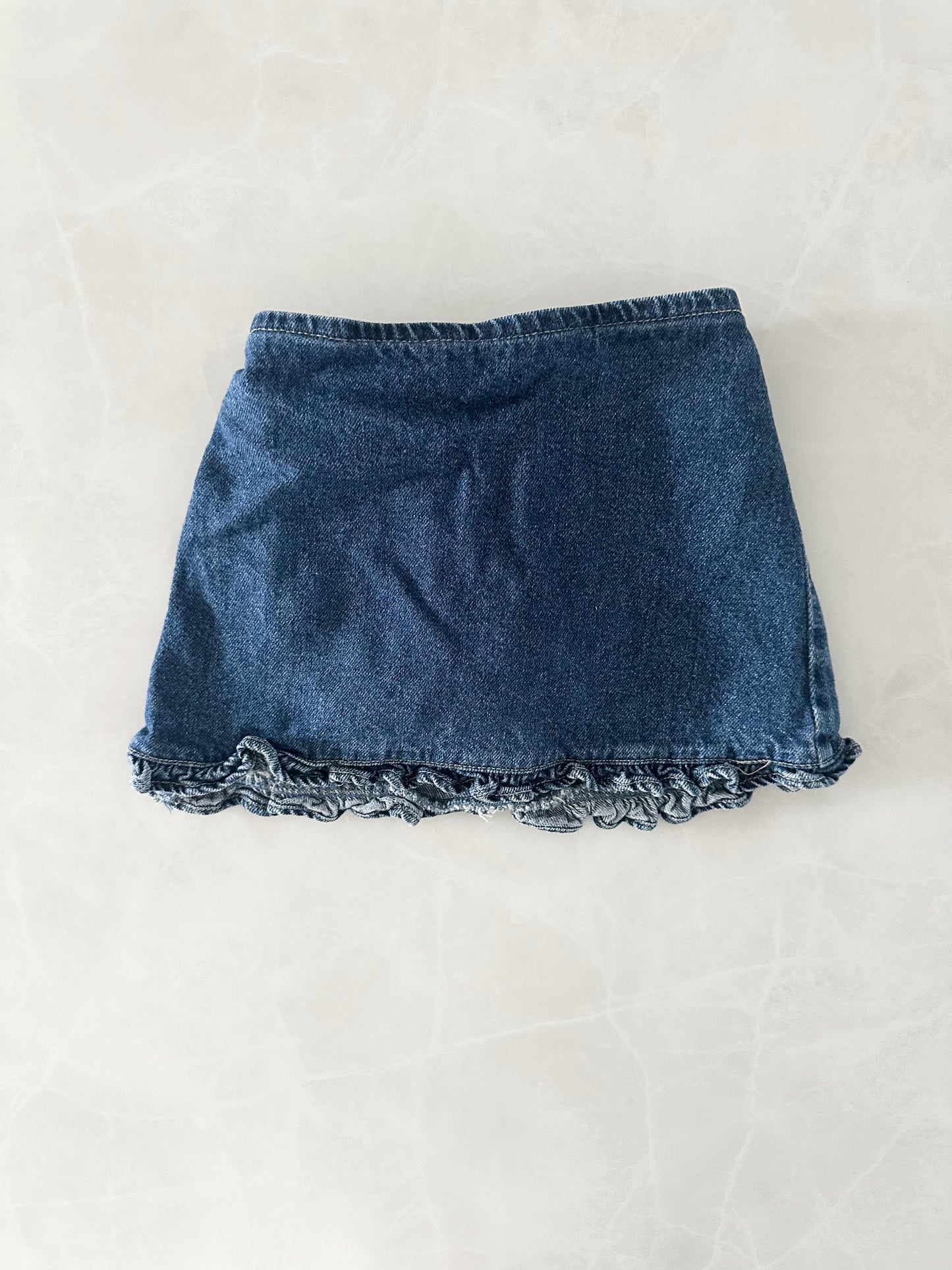 Jupe short en denim - Aucune marque - 4T