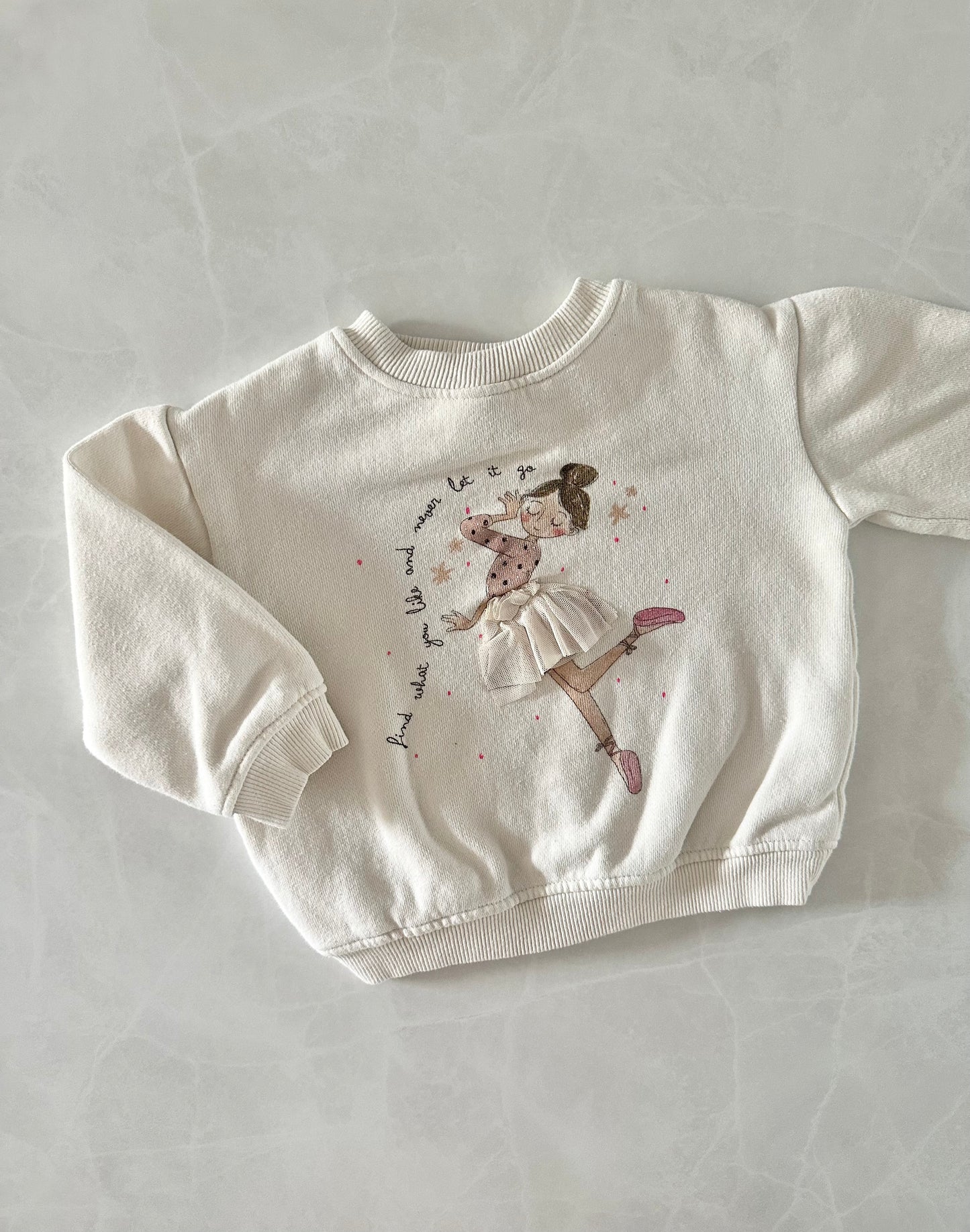 *imparfait* Crewneck - Zara - 12-18 mois