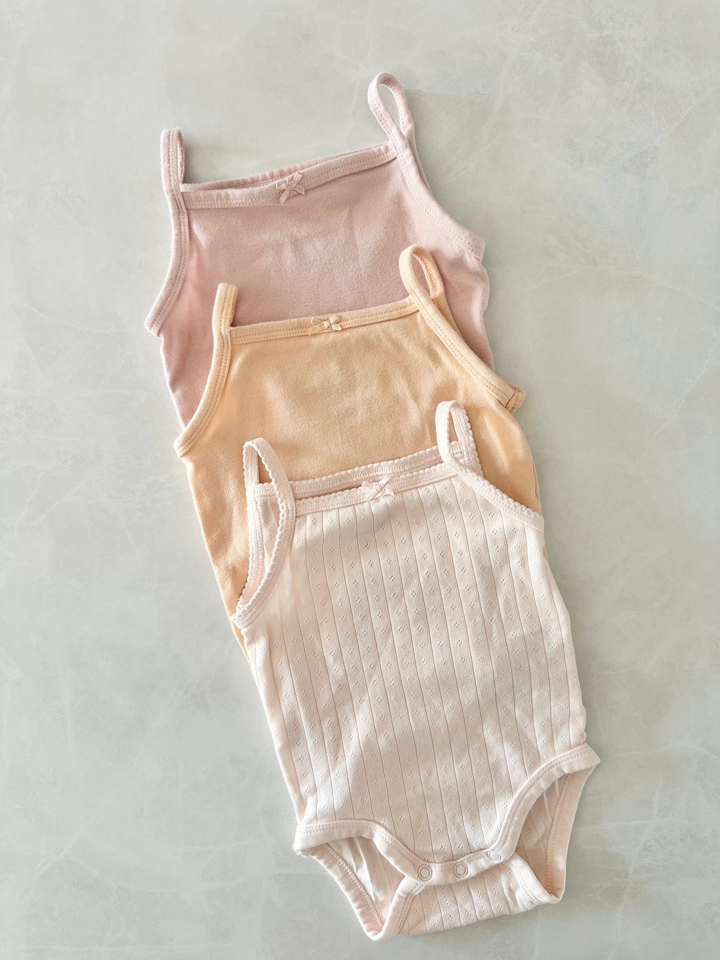 Trio de caches-couches - H&M - 4-6 mois
