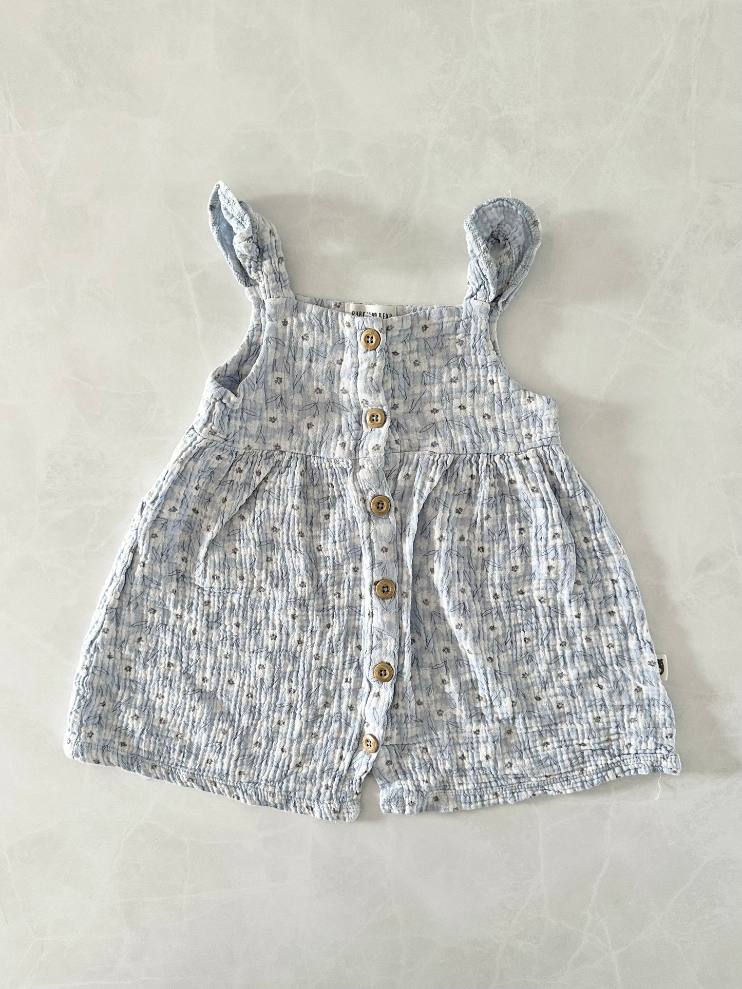 Robe en mousseline - Rabbit Bear - 5T (fait plus 3T)