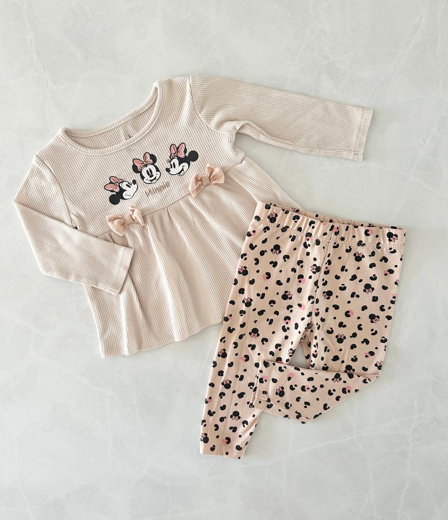 Ensemble 2 mcx - Disney Baby - 6-12 mois
