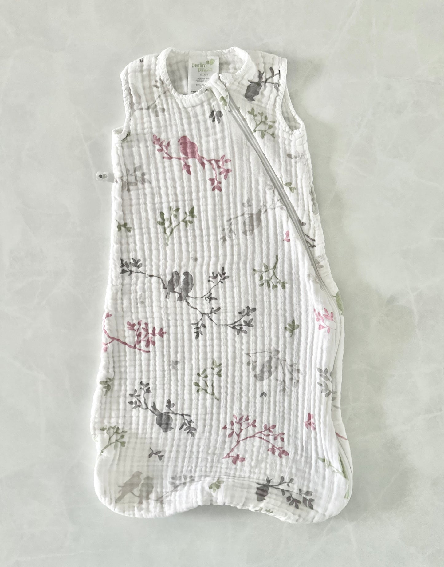 Dormeuse en mousseline - Perlimpinpin - 0-6 mois