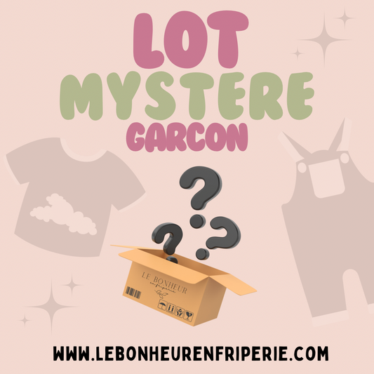 Lot mystère garçon